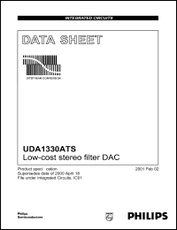 UDA1330ATS Datasheet
