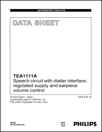 TEA1111AT Datasheet