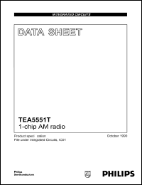 TEA5551T Datasheet
