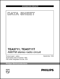 TEA5711T Datasheet
