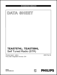 TEA5759HL Datasheet