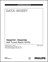 TEA5757H Datasheet