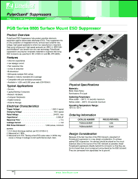 PGB0040805MR Datasheet