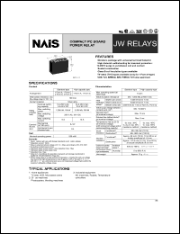 JW1aFSN-DC24V Datasheet