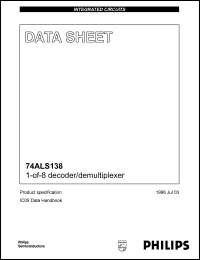 74ALS138N Datasheet