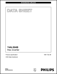 74ALS04BD Datasheet