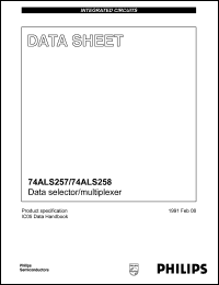 74ALS258DB Datasheet