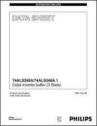 74ALS240A-1N Datasheet