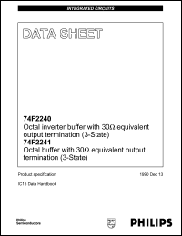 N74F2240D Datasheet