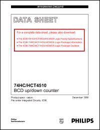 74HC-HCT4510 Datasheet