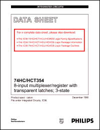 74HC-HCT354 Datasheet