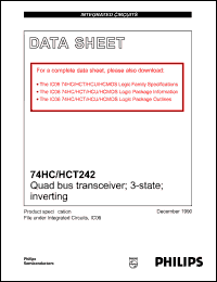 74HC-HCT242 Datasheet