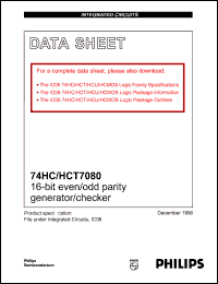 74HC-HCT7080 Datasheet