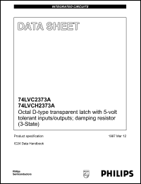 74LVC2373ADB Datasheet