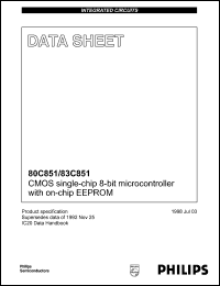 S80C851-4N40 Datasheet