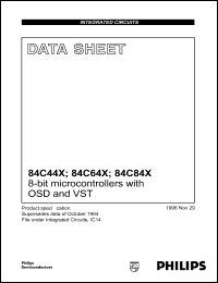 84C443 Datasheet