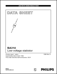 BA314 Datasheet