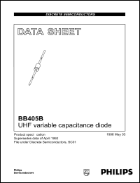 BB405B Datasheet