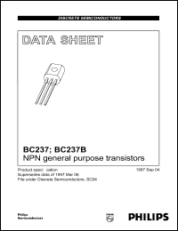 BC237B Datasheet