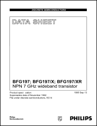 BFG197-XR Datasheet