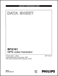 BFQ161 Datasheet