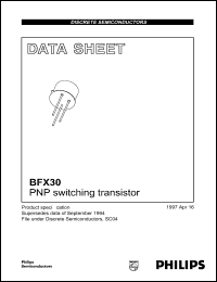 BFX30 Datasheet