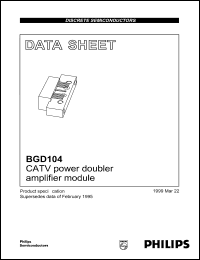 BGD104 Datasheet