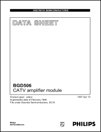 BGD506 Datasheet