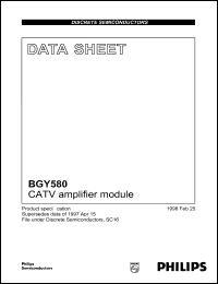 BGY580 Datasheet