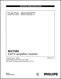 BGY588 Datasheet