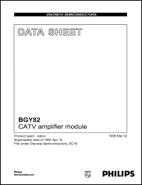 BGY82 Datasheet