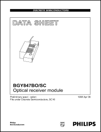 BGY847BO-SC Datasheet