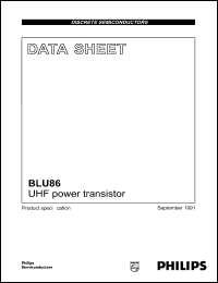 BLU86 Datasheet