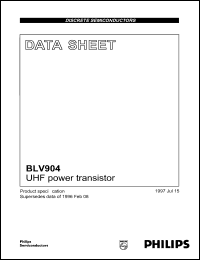 BLV904 Datasheet