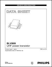 BLV909 Datasheet