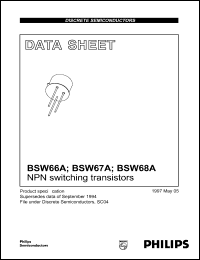 BSW67A Datasheet
