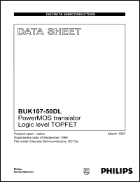 BUK107-50DL Datasheet