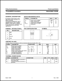 BUK436W-1000B Datasheet