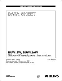 BUW12AW Datasheet