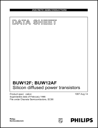 BUW12F Datasheet