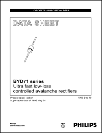 BYD71A Datasheet