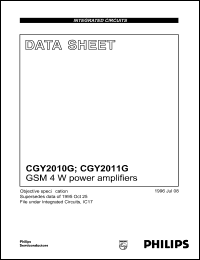CGY2010G Datasheet
