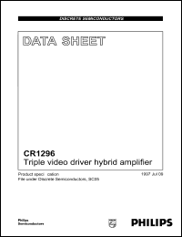 CR1296 Datasheet