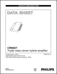 CR6927 Datasheet