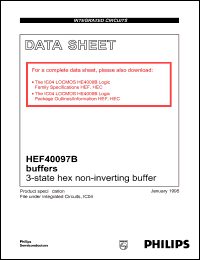 HEF40097BP Datasheet