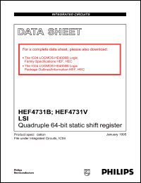 HEF4731VP Datasheet
