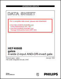 HEF4086BT Datasheet
