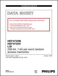 HEF4720VP Datasheet