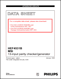 HEF4531BD Datasheet