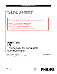 HEF4755VT Datasheet